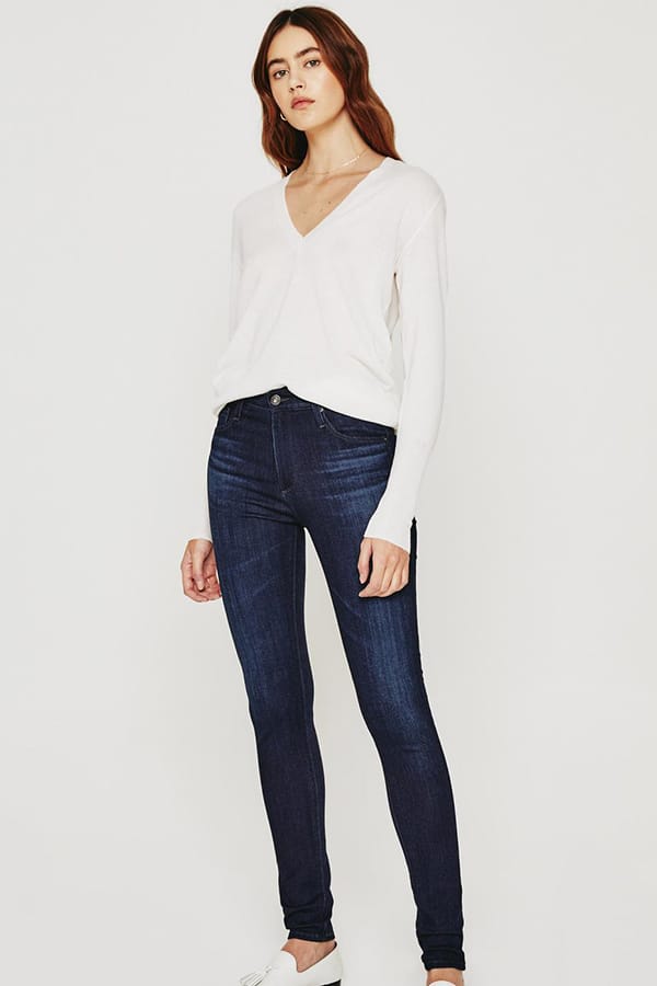 Luxe glam high waist best sale skinny jeans